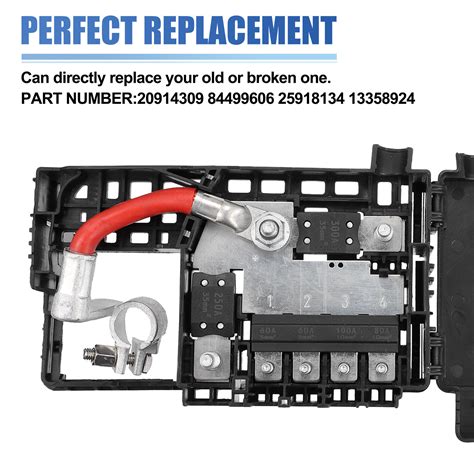 2013 chevy malibu junction box|20914309 Fuse Box Battery Terminal with Cover for 2013.